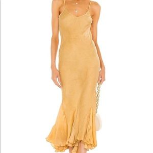 Mes demoiselles yellow ruffle dress - BRAND NEW